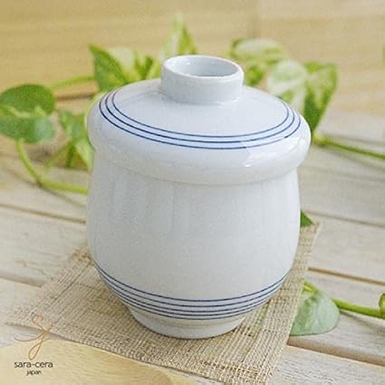 Amazon 有田焼 波佐見焼 錦筋ブルー 茶碗蒸し碗 スープポット 和食器 Amazon 有田焼 波佐見焼 錦筋ブルー 茶碗蒸し碗 スープポット 和食器