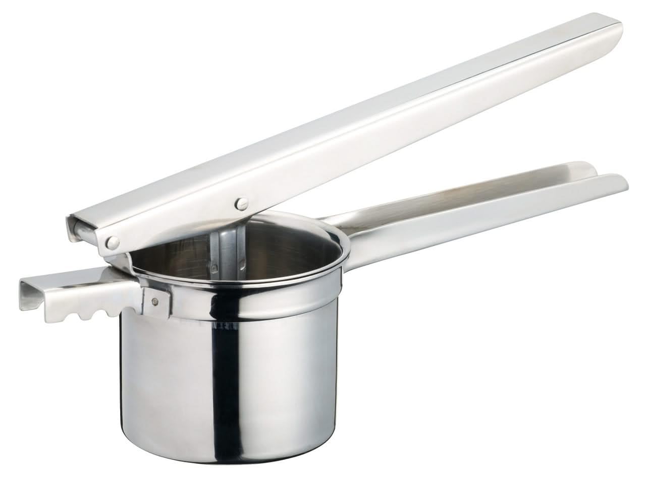 MasterClass Deluxe Stainless Steel Potato Ricer, 31 cm (12"), Silver, Argentée