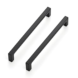 Ravinte 40 Pack 6-1/4 inch Hole Centers Matte Black