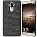 Huawei Mate 9 Case, Nillkin [Black] Super Slim Smooth [Carbon Fiber] Armor Case Cover for Huawei Mate 9, Anti Fingerprints Built-in Metal Plate, Compatible with Magnetic Car Mounts