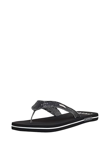 ESPRIT Zehentrenner mit Glitter-Riemen