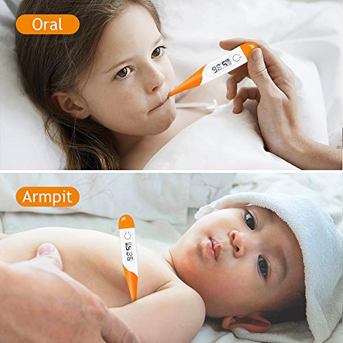 Professional Fast Reading Waterproof Digital Oral Thermometer with