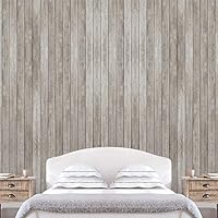 Wall Mural Wood Removable Self-Adhesive Wallpaper Wall Decoration for Bedroom Living Room - 66x96 inches