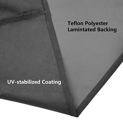 Window Air Conditioner Cover Heavy Duty Winter Outdoor Window AC Unit Bottom Covered with Adjustable Straps to Prevent Cold drafts from Entering The House Through Window AC (25.5"W x 17"H x 20.5"D) - Thumbnail 5