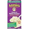 Annies Homegrown Totally Natural Shells and White Cheddar Macaroni and Cheese