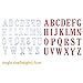 26pcs/Set 5CM Large Big Alphabet Letters Metal Cutting Dies for DIY Scrapbooking Photo Album Embossing Paper Cards Decor Crafts