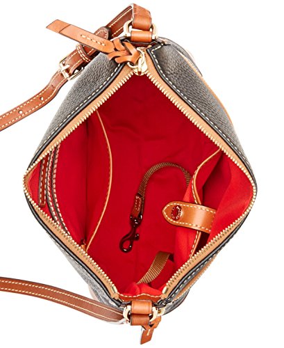 Dooney & Bourke Pebble Zip Zip Satchel Black