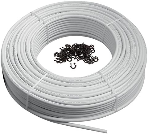 16mm Pipe Pack of 20M UNDERFLOOR Heating PEX AL PEX Pipe +Free Pipe Staple