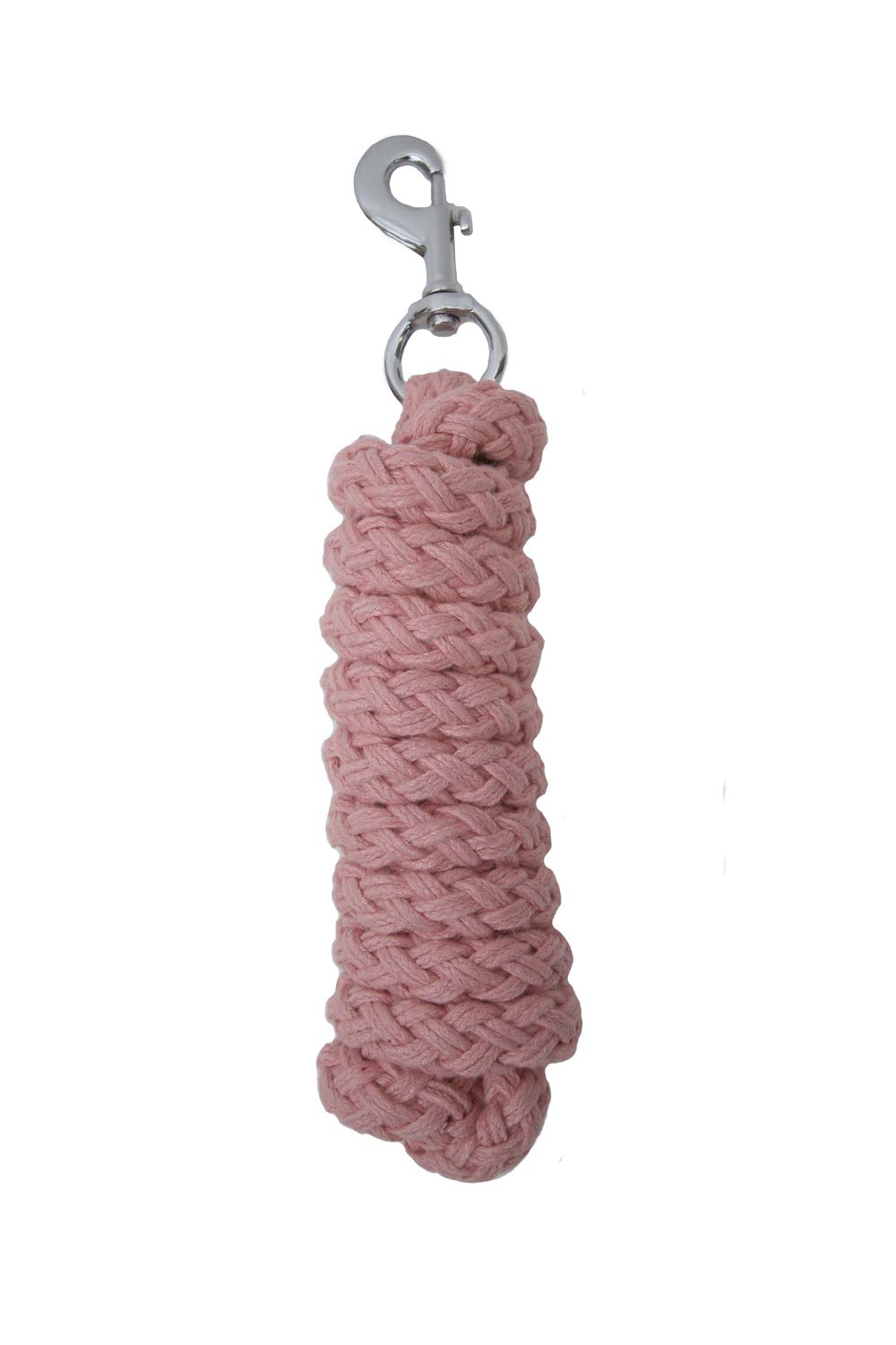 Rhinegold Spiral Weave Leadrope-Pink One Size