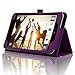 ACdream Case Fits ASUS MeMO Pad 7 LTE [with Auto Wake Sleep Feature] - Premium PU Leather Smart Cover Case, Dark Purple
