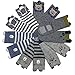 6 Pairs Toddler Non Skid Anti Slip Crew Socks With Grips For 1-3T Baby Boys Ankle Walker Cartoon Footsocks Sneakers Socks