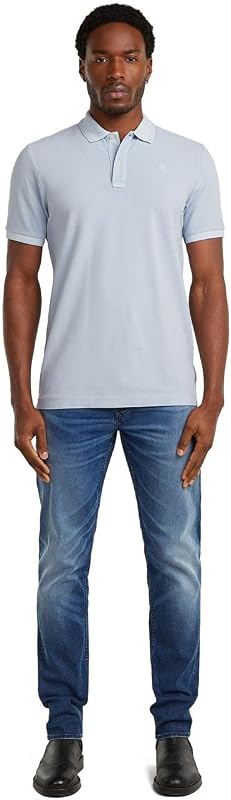 Polo Dunda Slim Overtinged Masculino, Tamanho: M, Cor Azul
