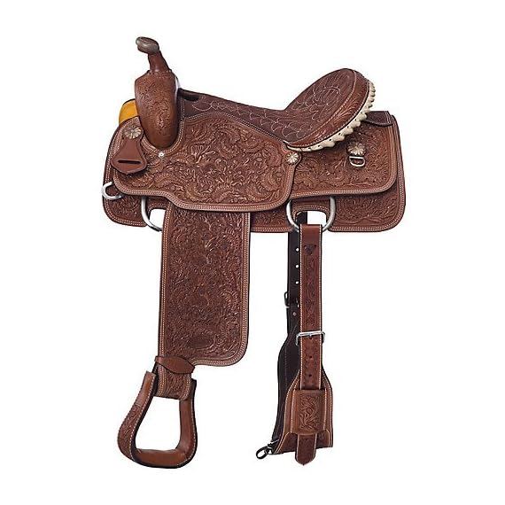 Silver-Royal-Maverick-Calf-Roper-Saddle-17in