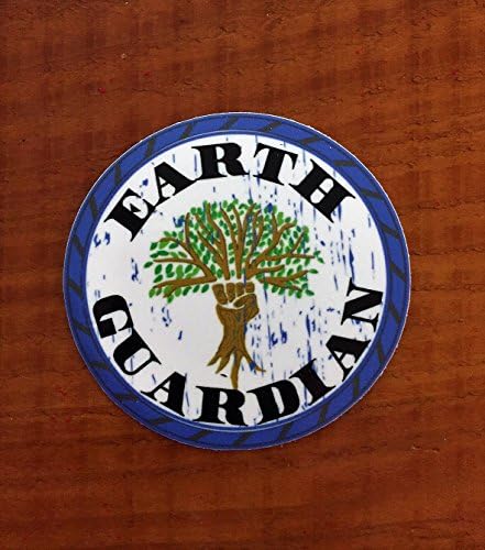Earth Guardian Sticker, Environmental Sticker, Climate Change Sticker