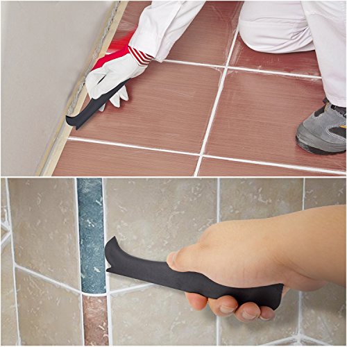 5 Pieces Caulking Tool Kit, GUSTYLE 3 in 1 Silicone Sealant Replace & Removal Tool with 4 Pieces of Sealant Tool Kit for All Bathroom Kitchen Room and Frames Sealant Seals - Thumbnail 7