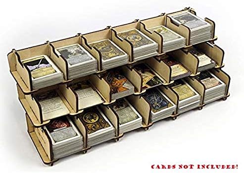 docsmagic.de Card Holder - 18-Compartment 1500+ Mini Cards, 18-compartment Mini, Small - Image 4