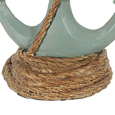 Decor Therapy Saylor Anchor Accent Lamp, Antique Iced Blue 51g5nVIt8UL