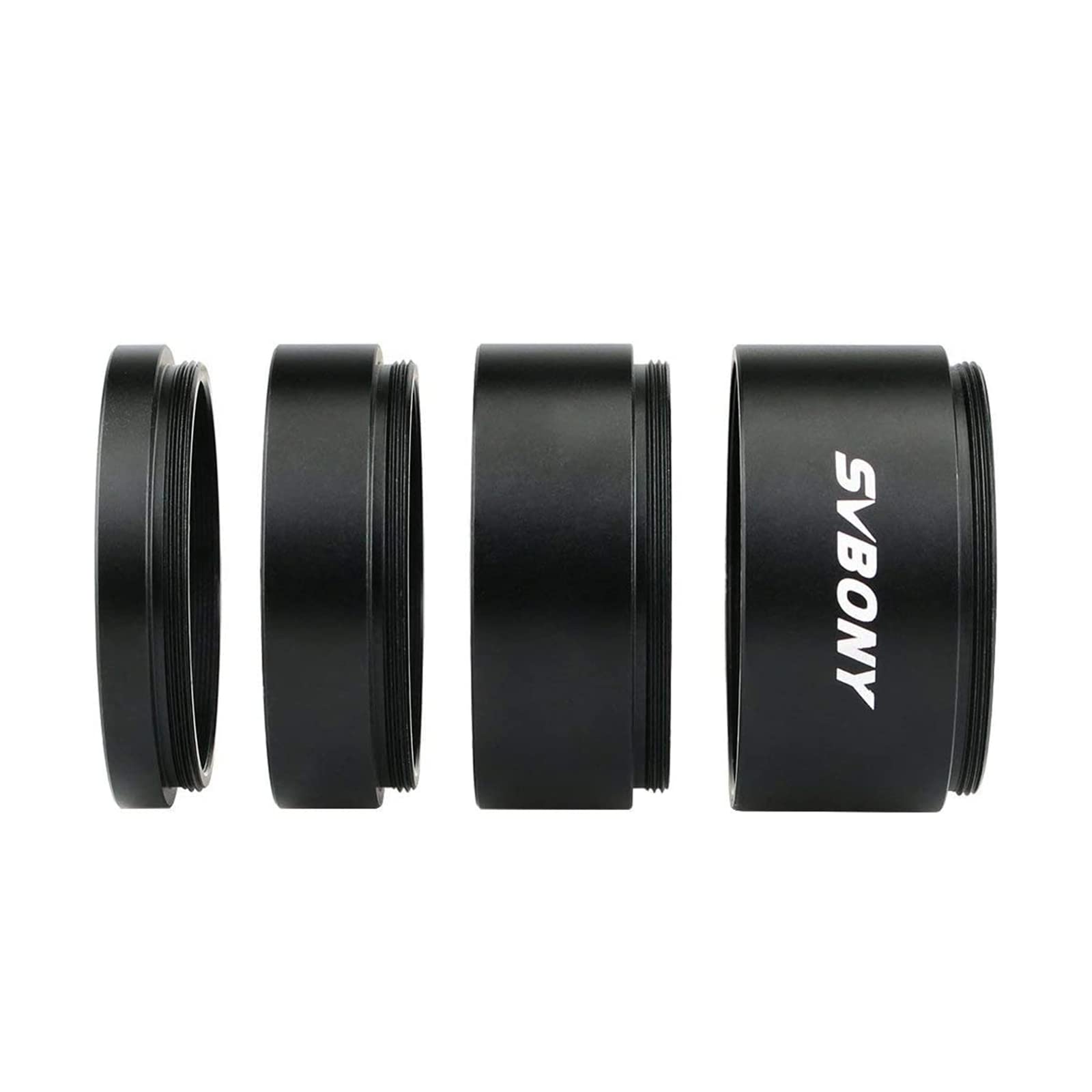 Svbony Extension Tube Adapter 2", T2 Metal Extension Tube for Extending Focal Length, Telescope Accessory for Astronomy Astrophotography (M48 60mm)