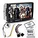 Double Din Car Stereo in-Dash Compatible with Bluetooth Touch Screen 7 inch with Rear-View Camera,Video MP5/4/3 Player, Radio FM, Car Stereo Receiver, Mirror Link, Caller ID