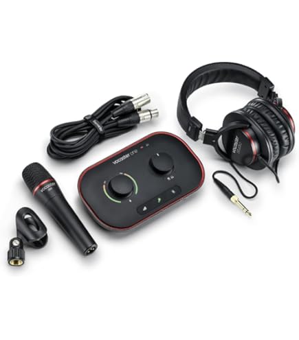 Amazon.com: Focusrite Vocaster Broadcast Kit, Broadcast Quality
