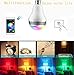 Smart Bulb with Bluetooth Speaker RGBW Color Changing LED Light Bulb (APP Controller, Pack of 1)