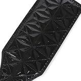 PU Leather Horse Riding Crop Faux Leather Paddle Whip Black Training Whip view 4