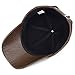 MAOTE Men's Vintage PU Leather Baseball Cap Windproof Warm Outdoor Sports Driving Hats