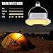 LE Portable LED Camping Lantern, Rechargeable Night Light, Musical Bluetooth Speaker, Color Changing, Dimmable, Touch Control Bedside Light for Indoor, Outdoor and More