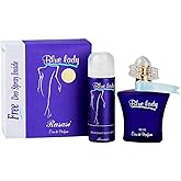RASASI Blue lady for Women EDP-40ml with Deo | Aquatic Pour Homme Spray | Unique Refreshing Mint and Citrus Notes with warm Woody notes