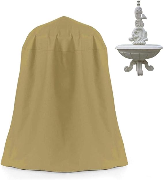 Lotuny Outdoor Fountain Cover for Large Tiered Water