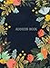 Address Book - Modern Floral Large by Mia Charro