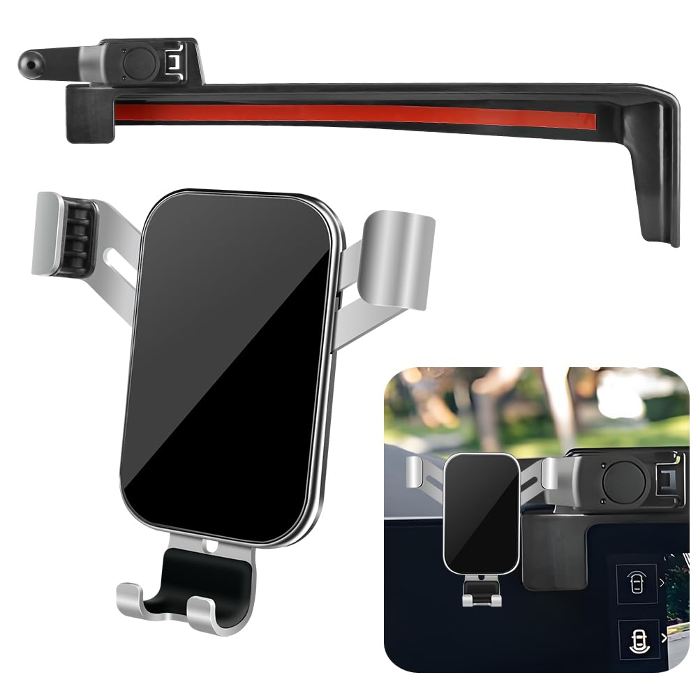 Photo 1 of LUNQIN Car Phone Holder for Kia Carnival 2025 2026 and Carnival Hybrid 2025 Auto Interior Accessories Best Cell Phones Mount Cellphone Mobile Cradle Charging Navigation Bracket Screen Stand Accessory