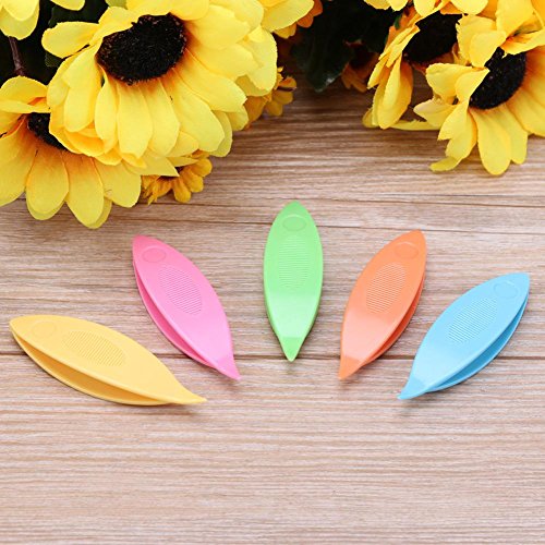 Whitelotous 5pcs Tatting Shuttle Weaving Tool DIY Handmade Craft Lace Making Art Accessories - Thumbnail 3