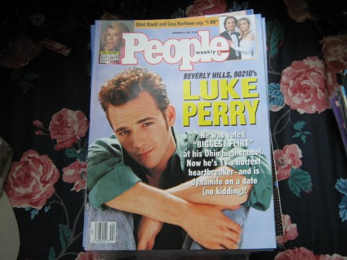 People Weekly (Luke perry , Beverly Hills , 90210 , "Biggest Flirt", November 4 , 1991)