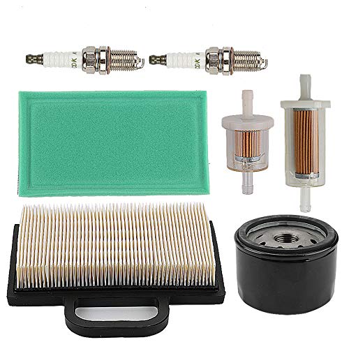Mckin 499486 499486S 698754 Air Filter + 691035 845125 Fuel Filter + 492932S 492932 696854 Oil Filter fits Briggs & Stratton 401577 405577 406777 407777 40G777 40H777 445577 445677 Engines Parts