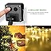 Mpow Solar String Lights, 33ft 100LED Outdoor String Lights, Waterproof Decorative String Lights for Patio, Garden, Gate, Yard, Party, Wedding, Christmas (Warm White)
