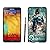 Chairs on Beach W Palmtrees Samsung Galaxy Note 3 Case White Cover