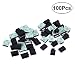 OUNONA 100PCS Adhesive Cable Mount Cable Ties Holder for Car Office and Home