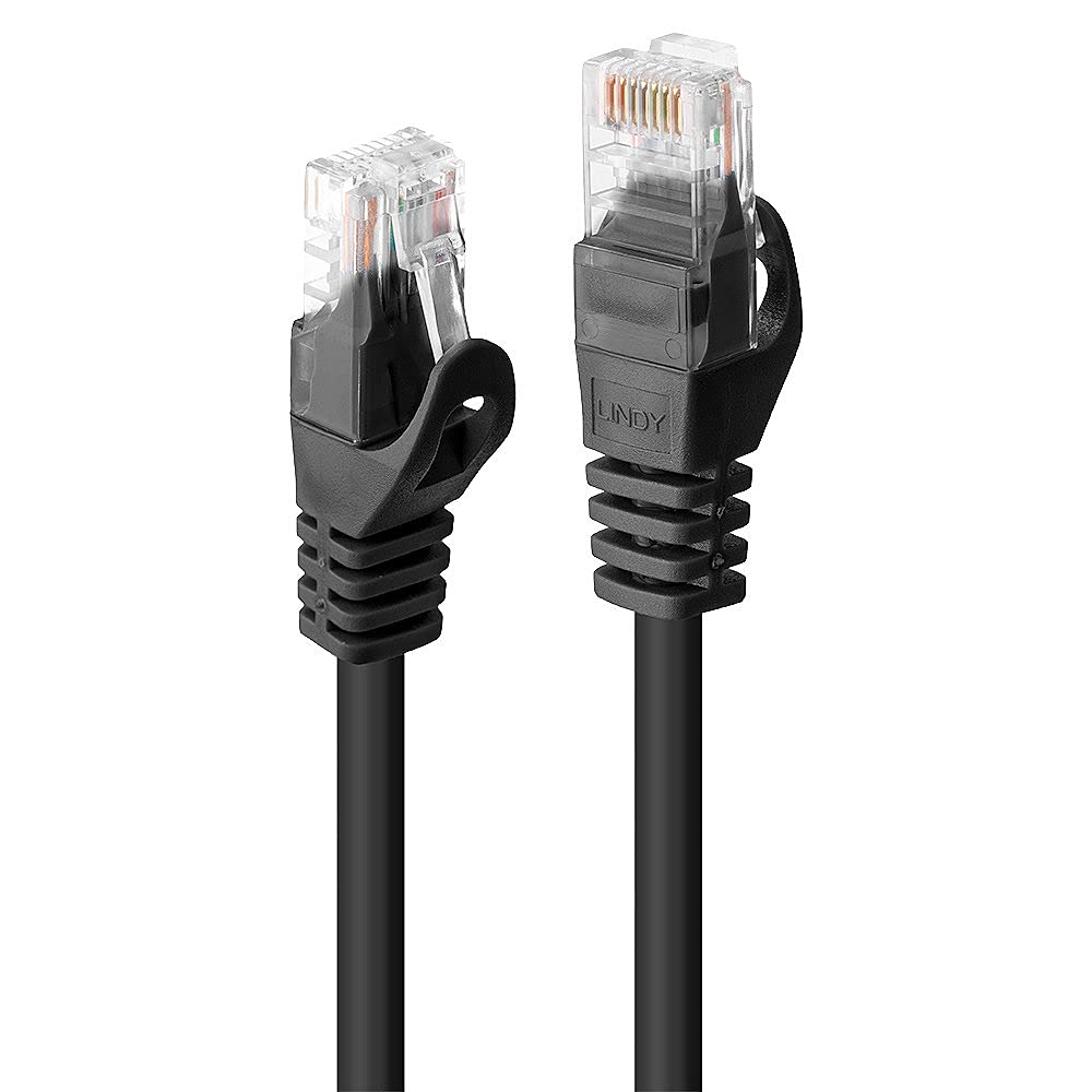 Lindy Basic Network Cable Cat. 6 U/UTP 1 M black