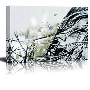 Wall26-Canvas Wall Art-Abstract Art-Giclee Painting Wall Bedroom Living House Decoration Home Art - 12x18 inches