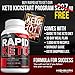 Rapid Keto Diet Pills | Advanced Ketogenic Diet Weight Loss Supplement | BHB Salts Exogenous Ketones Capsules for Men & Women | Fast & Effective Ketosis Diet Fat Burner | Instant Keto Boost | 60