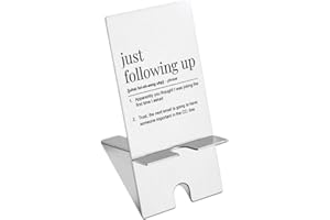 llxxeyopqdxz Phone Holder for Office Decor, Humorous Decor Desktop Phone Stand, Fun Office Gifts for Women, Boss, Employees, Coworkers, Sarcasm Office Phone Dock Holder YSJ17