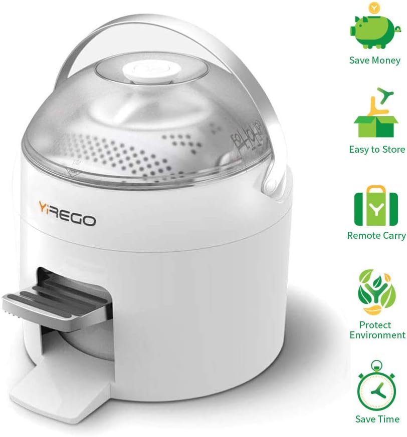 camping washing machine foot powered