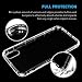 iPhone X Case Clear, CaseSolid Crystal Clear Ultra Thin Slim Fit Shockproof Bumper Full Protective Soft TPU Case for iPhone X - Clear