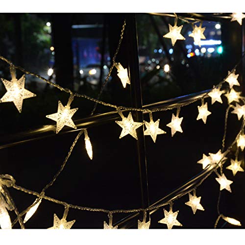 Abkshine-25Ft-50LEDs-Battery-Powered-Star-Fairy-Lights-8-Modes-Warm-White-Color-Changing-LED-Star-String-Lights-for-Wedding-Christmas-Birthday-Halloween-Mother-Day