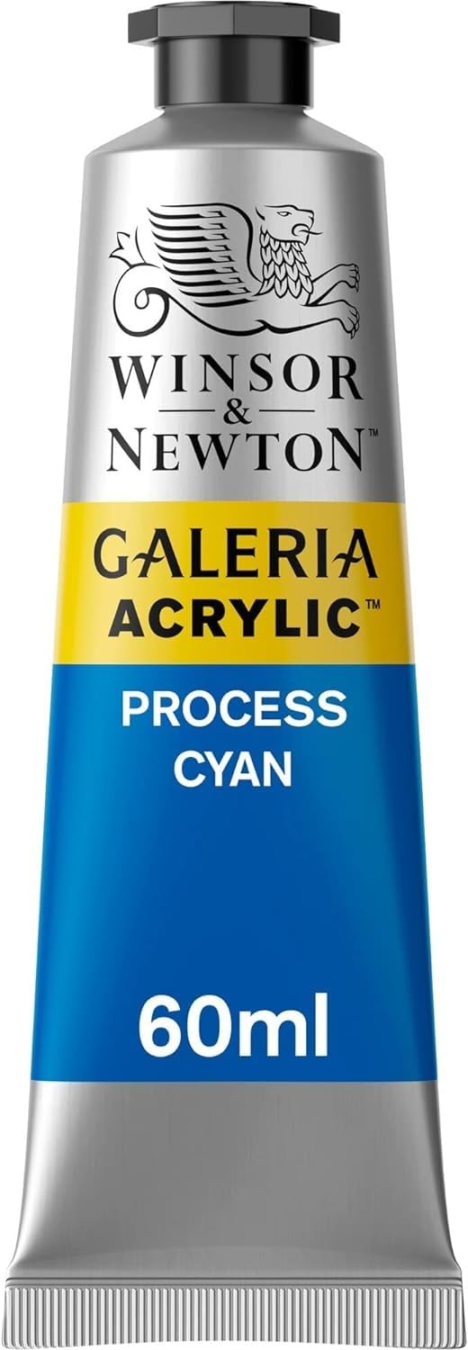 SG Education GAL 2120535 Full Range of Galeria Acrylic, 60 mL Tube, Process Cyan — image 1