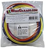 High Temp GXL Cross-Link XLPE Stranded Wire, 16 AWG Gauge, SAE J1128, Automotive, Motorcycle, Electrical, 10' Each of 12 Solid Colors (120' Total)