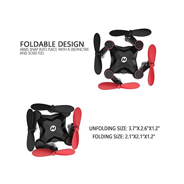 holy stone hs190 foldable mini nano drone