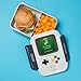 Mustard Bento Lunch Box with Compartments, Food Storage Containers for Kids and Adults  - Grey Game Boy