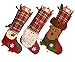 Aiduy Set of 3 Christmas Stockings 18